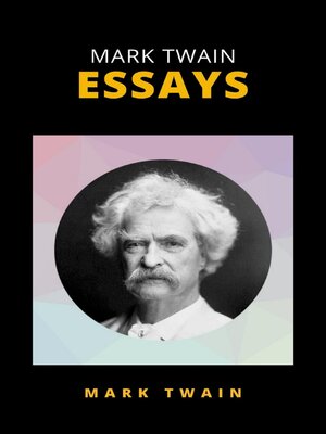 cover image of Mark Twain Essays